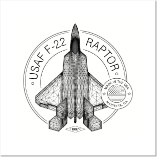 F-22 Raptor Posters and Art